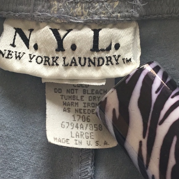NWT New York Laundry Leggings - Picture 5 of 6